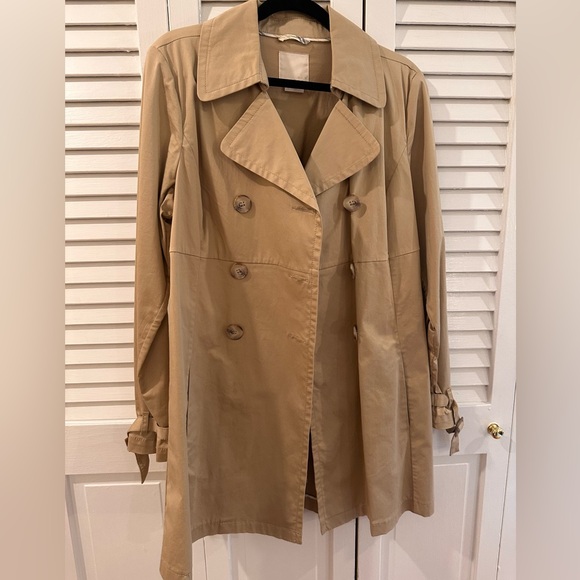 Old Navy Classic Tan Trench Coat - Picture 1 of 6